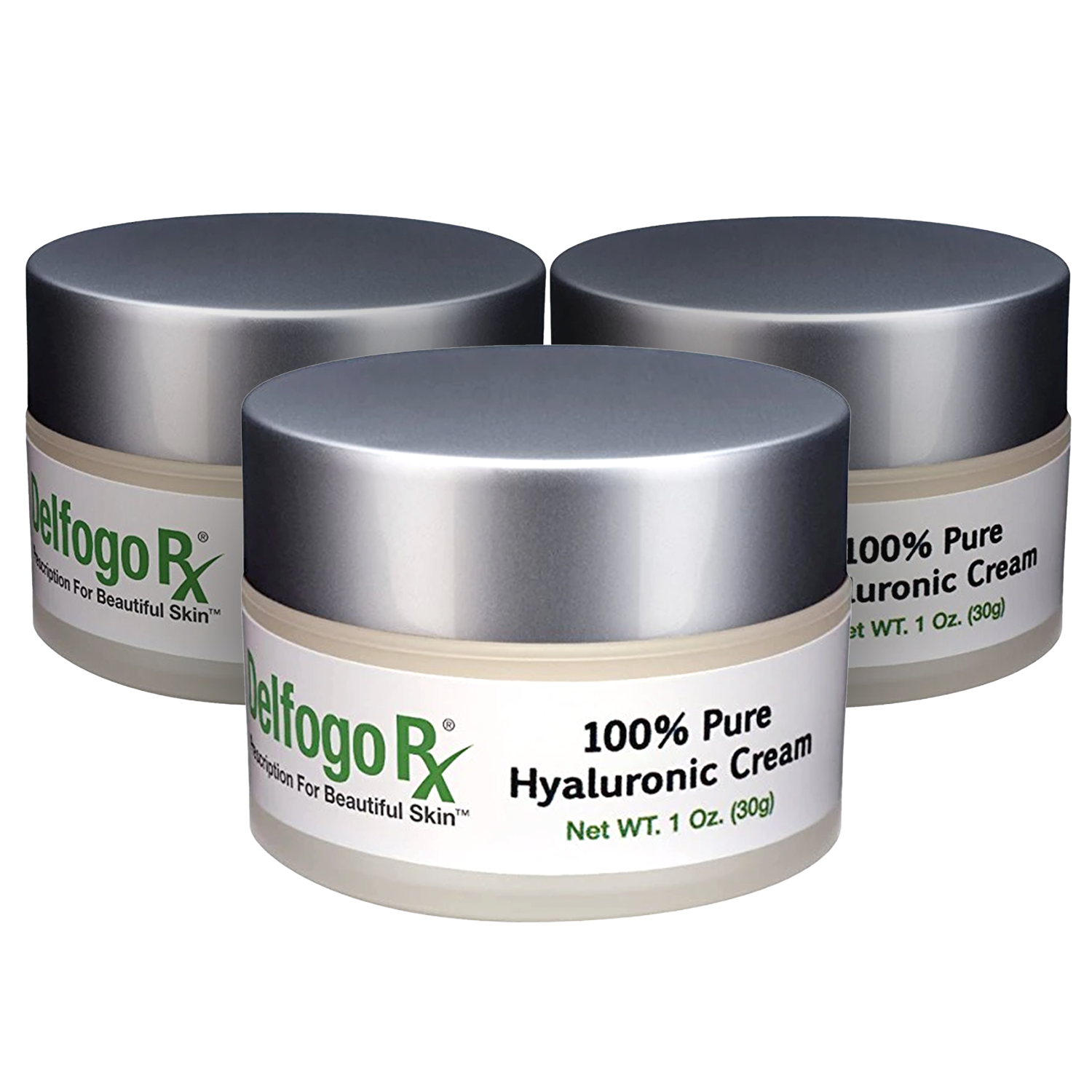 Delfogo Rx 100% Pure Hyaluronic Acid Cream